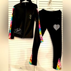 Skating Designs Skate Wear - fleece pants, polartec jacket, shorts and skort